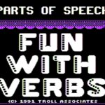 Parts of Speech: Fun with Verbs