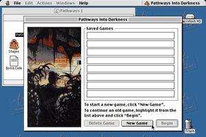 Pathways into Darkness