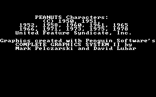 Peanuts Picture Puzzler