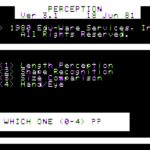Perception I, II, III