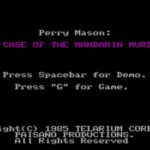 Perry Mason: The Case of the Mandarin Murder