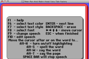 Peter Pan and Robin Hood Fairy Tale Factory
