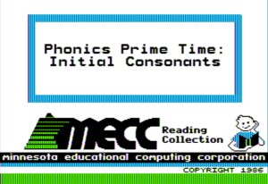 Phonics Prime Time: Initial Consonants