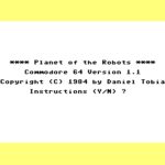 Planet of the Robots