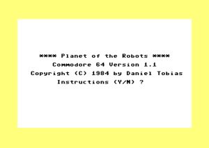 Planet of the Robots