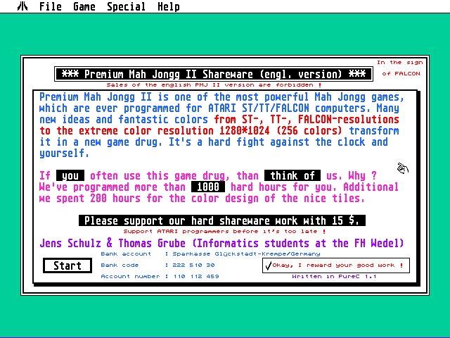 Premium Mah Jongg II