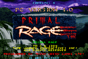 Primal Rage