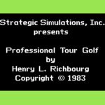 Professional Tour Golf