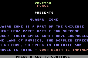 Quasar Zone
