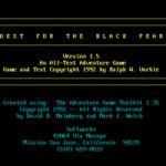 Quest for the Black Pearl