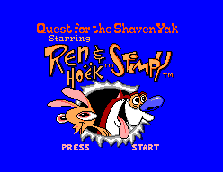 Quest for the Shaven Yak starring Ren Hoëk & Stimpy
