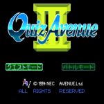 Quiz Avenue III