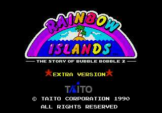 Rainbow Islands Extra