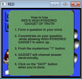 Red's High-Powered Gadget Of Truth