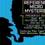 Reference Micro Mysteries