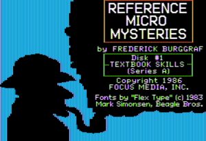 Reference Micro Mysteries