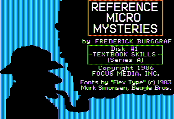 Reference Micro Mysteries