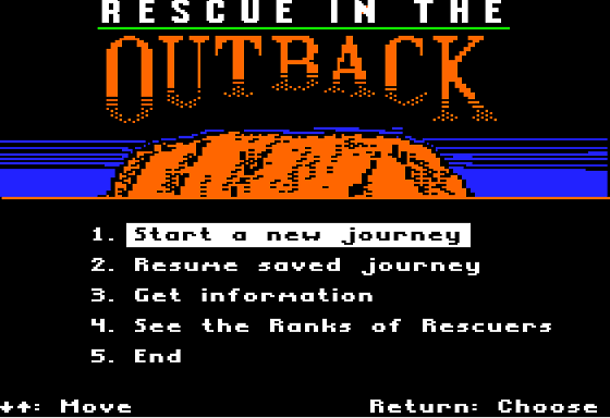 Rescue in the Outback