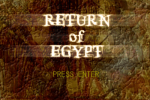 Return of Egypt