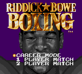 Riddick Bowe Boxing