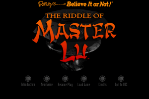 Ripley's Believe It or Not!: The Riddle of Master Lu