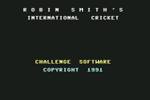 Robin Smith’s International Cricket