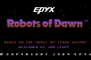 Robots of Dawn