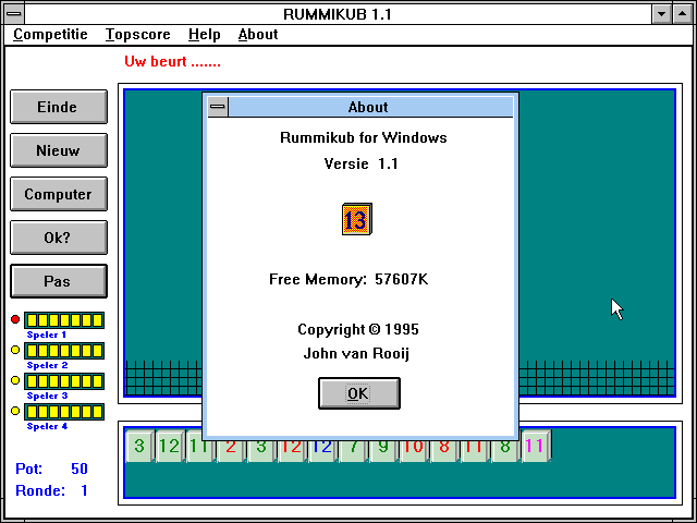 Rummikub for Windows