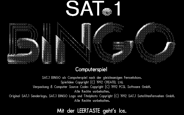 SAT.1 Bingo