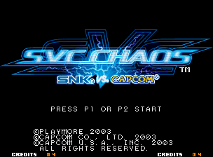 SVC Chaos: SNK vs. Capcom