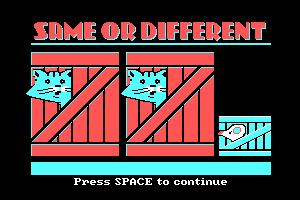 Same or Different