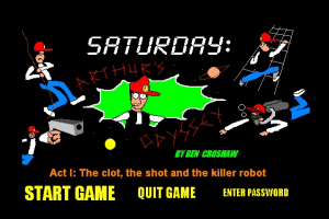 Saturday: Arthur’s Odyssey